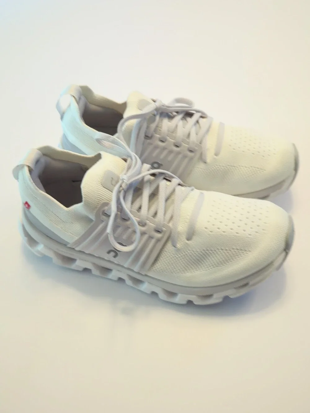 On Cloud Cloudswift 3 Daily Trainers Mesh Sneakers Size 7.5 Frost White EUC